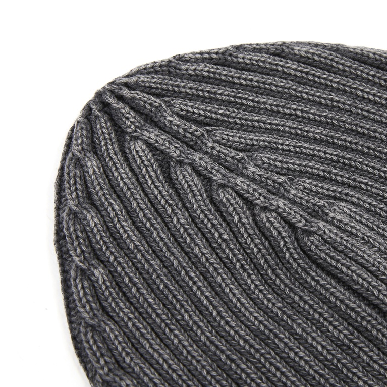 Rib-knit beanie "Sasha" Grey